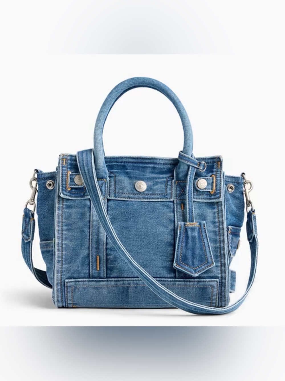 Gap Denim FIVE POCKET TOTE SMALL NWT